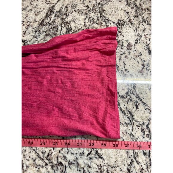 Sute Womens Racerback Tank Top Small Pink Buddha Print Cotton Distressed Boho - Picture 6 of 6